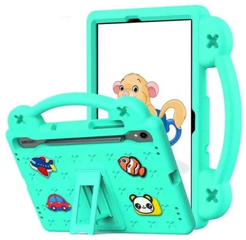 Детский чехол Junior Case Tablet на Lenovo Tab P12 (12.7") / бирюзовый