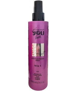 Многофункциональный спрей для волос 15 в 1 You Look Glamour Super Mist Multifunctional Spray 200 мл