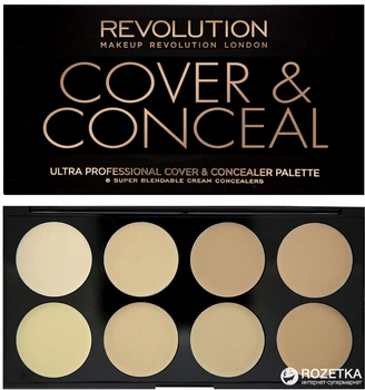 Палетка Makeup Revolution Cover & Conceal Light (5029066026330)