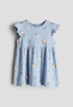 Сукня синя квітковий принт H&M 74см (400010998)