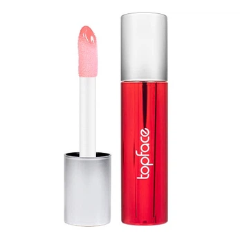 Бустер-блеск для увеличения объема губ (розовый) Volumizing Lip Booster PT210 (02) TopFace 4 мл