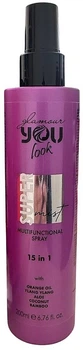 Многофункциональный увлажняющий защитный спрей - You Look Glamour Super Mist 200ml (1454280-28282984)
