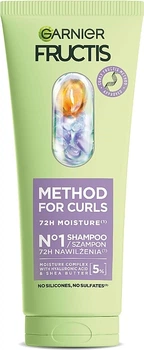 Шампунь для зволоження хвилястого та кучерявого волосся - Garnier Fructis Curls 200ml