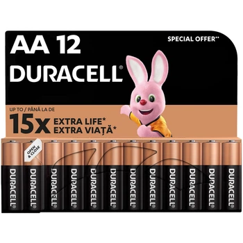 Батарейка Duracell AA MN1500 LR06 (81551275) (12 шт.)