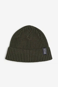 Шапка H&M 270822495 one size Хакі