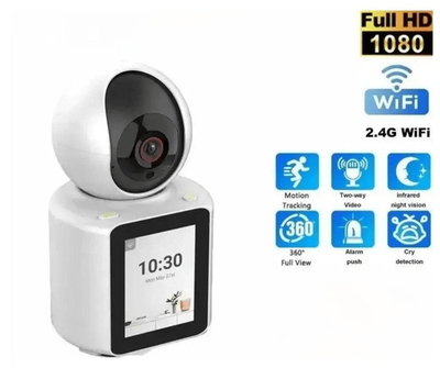 Говорящая видеоняня ICSEE V1-20C с поддержкой Wi-Fi и 3MP камеры