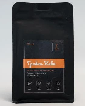 Грибная кофе Мудрый Мухомор на финиковой основе 250 г (KavaFinEGChsgber250g)