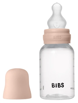 Дитяча пляшечка BIBS Blush 150 мл, 0 міс+ повільний потік