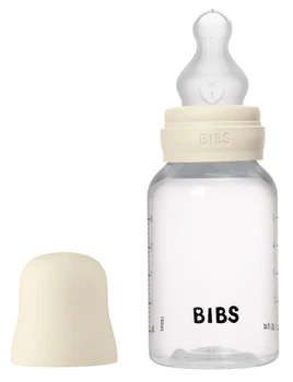 Дитяча пляшечка BIBS Ivory 150 мл, 0 міс.+ повільний потік