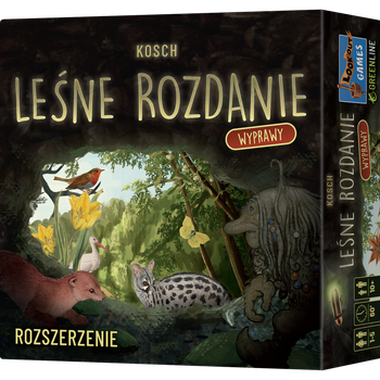 Gra planszowa Rebel Leśne rozdanie: Wyprawy (3558380131366)