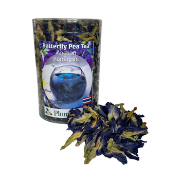 Синій чай Plumeria вищий сорт для поліпшення зору і шкіри Анчан Butterfly Pea Tea 50 гр
