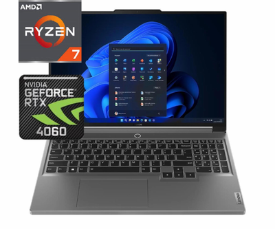 Ноутбук (2024) геймерський Lenovo Legion Slim 5-16 Ryzen 7 7435HS / 32GB / 1TB / Win11x Licensed / RTX4060 / 16" 165Hz