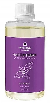 Наполнитель для диффузора "Сандал" - Parfum House by Ameli Sandal 100ml (1320042-2577344)