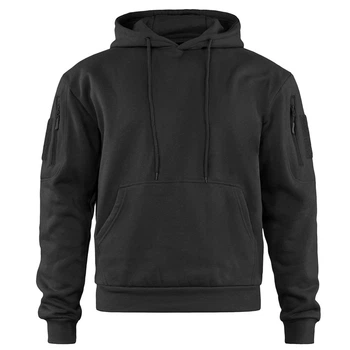 Кофта тактична Mil-Tec худі Tactical Hoodie L Black (11472302-904-L)
