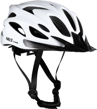 Kask Nils Extreme MTW291 L 55-61 cm Biały (16-70-155) (5907695554540)