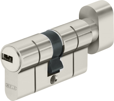 Цилиндр ABUS KD6PS N Z50/K50 5К ключ-поворотник 50/50 Матовый никель (KD6PS N Z50/K50 5К)