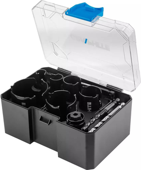 Zestaw otwornic stalowych Graphite 10 szt. 57H923 (5902062046024)