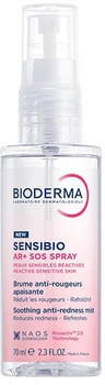 Спрей для обличчя Bioderma Sensibio AR+ SOS Spray 70 мл (3701129813430)
