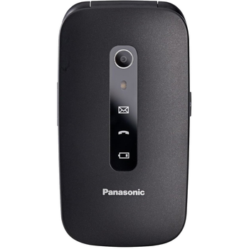 Мобильный телефон PANASONIC раскладушка 2.8" 1.2МП 1400мАч Black (KX-TU550EXB)