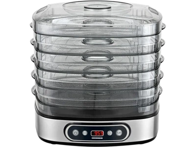 Сушарка для фруктів HEINNER HFD-K380SSBK