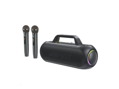 Портативна колонка Acefast K1 Party karaoke all-in-one audio set Black