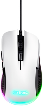 Миша Trust GXT922W Ybar Gaming Mouse Eco USB Black-White (TR24730)