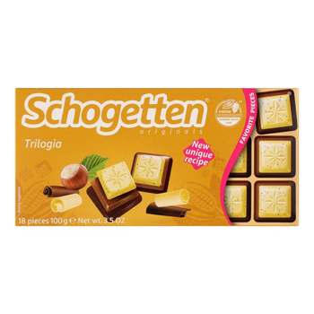 Шоколад SCHOGETTEN Trilogia 100 г