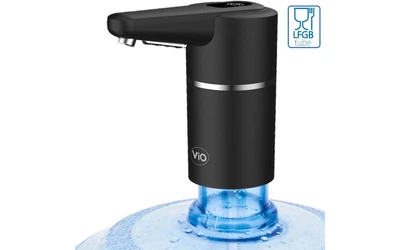 Електрична помпа для води ViO E26-T, натиск склянкою, чорна
