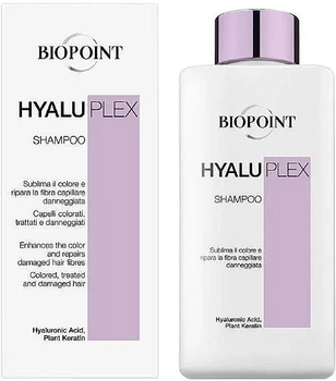 Шампунь для лечения и защиты поврежденных волос - Biopoint Hyaluplex Shampoo 250ml (1279952-29325792)