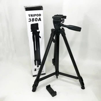 штатив для камеры, телефона, трипод, тринога TriPod 380A 0.50-1.35м, штатив раскладной для фото
