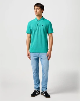 Поло Wrangler Polo shirt (112362390) Зеленый M-00