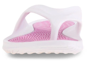 Шлепанцы Aqua Speed RIVIERA 4375 белый, розовый Уни 30