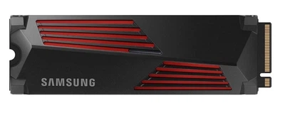 SSD накопичувач Samsung 990 Pro 4TB with Heatsink (MZ-V9P4T0CW), M.2 PCIe 4.0 x4 V-NAND, (up to 7450/6900 MB/s), 176 слойна 3D NAND, 2400 TBW, з радіатором! Сумісний з Playstation 5