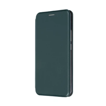 Чохол-книжка для Xiaomi Redmi Note 14 4G, G-Case, Зелений, шкіряний чохол-книга з екошкіри (PU) і TPU, з магнітом, з підставкою і містким кардхолдером, протиударний, захист всього корпусу, ArmorStandart (ARM83437)