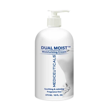 Крем для зволоження і загоєння шкіри рук та тіла Mediceuticals Dual Moist, 475 ml