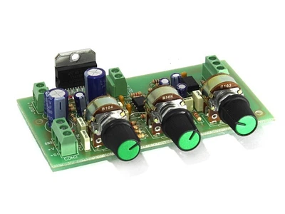 Усилитель звука стерео 2х30Вт TDA7377 с темброблоком Radio-KIT K160 Набор Радиоконструктор для самостоятельной пайки