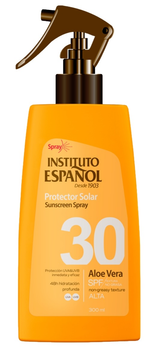 Spray przeciwsłoneczny Instituto Espanol Aloe Vera Spf 30 300 ml (8411047101773)
