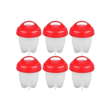 Формы для варки яиц, силиконовые Silicone Egg Boil набор для варки яиц без скорлупы 6 шт