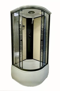 Душевой бокс угловой ARTEX BHP-90-40 90×90×215 тоннированное закалённое стекло с принтом