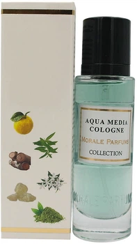 Парфумована вода унісекс Morale Parfums Aqua Media Cologne 30 мл (4825147247417)