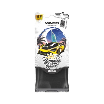 Ароматизатор полимерный Winso Summer Vibes - Dubai 990040