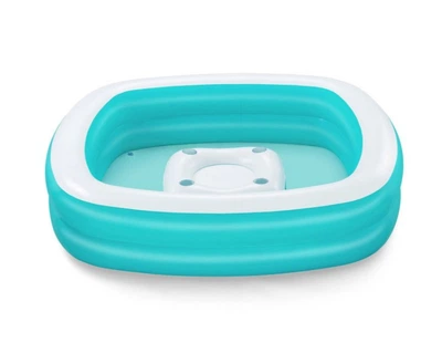 Бассейн надувной Bestway 54446 с плавающим столом Sippin' Summer 218 x 218 x 48 см (DM-54446)