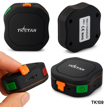 GPS трекер TKSTAR TK109 автономный мини трекер для авто детей животных