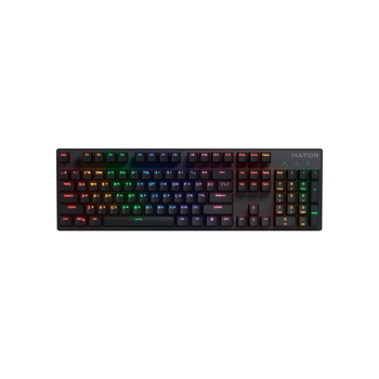 Клавиатура Hator Icefall Mecha Rainbow Wireless/USB Black (HTK204UA)