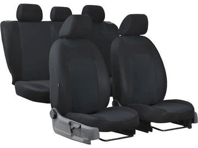 Авто чехлы MERCEDES E КЛАС W211 2002-2009 Pok-ter CARO с черной вставкой