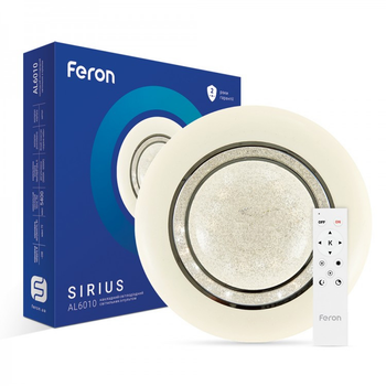 Светильник светодиодный Feron SIRIUS AL6010 72W коло 5400LM 3000-6000K