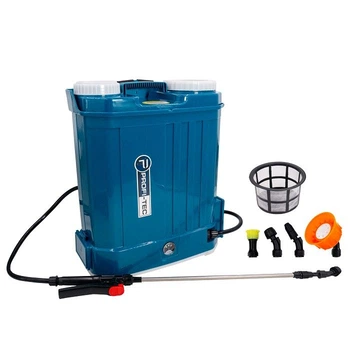 Акумуляторний обприскувач PROFI-TEC PS1610, 20V POWEWRLine (16л бак, БЕЗ акумулятора + Адаптер від акумулятори PROFI-TEC 20V) + комплект насадок (006280)
