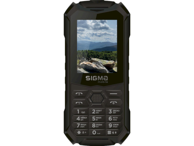 Мобільний телефон Sigma mobile X-treme PV68 Black
