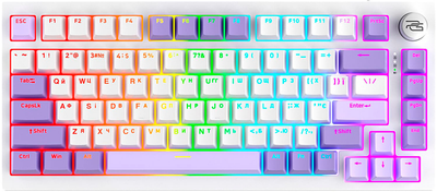 Клавиатура беспроводная Proove Gaming Coupe Bluetooth/Wireless/USB Ukraine Layout White (627890003)