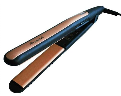Утюжок - выпрямитель для волос Pro Gemei GM-2955 с турмалином Черный